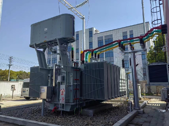 國網浙江南林110KV變電站主變SZ20-50000/110-NX2
